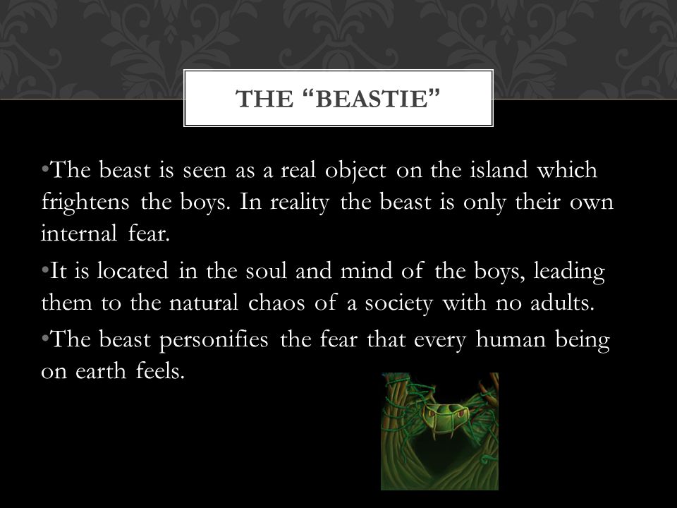 Lord of the flies symbolism beast